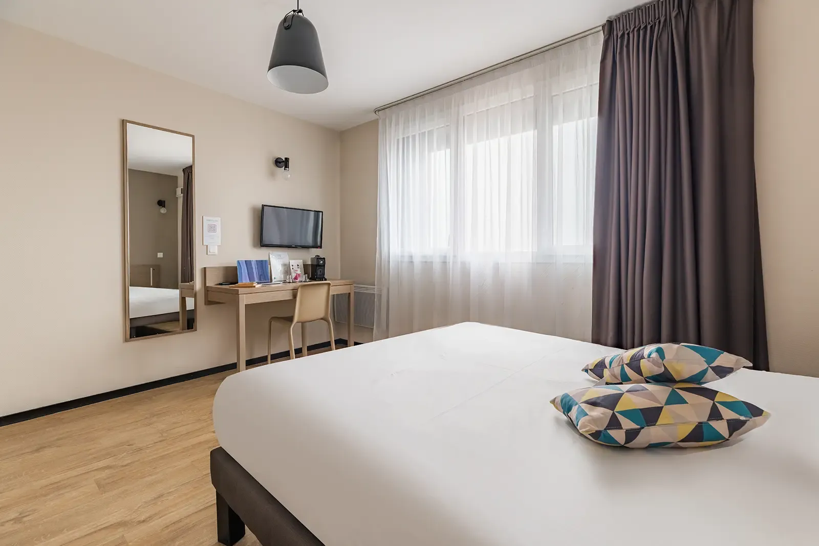 Appart’City Zimmer Amiens Gare mit Doppelbett