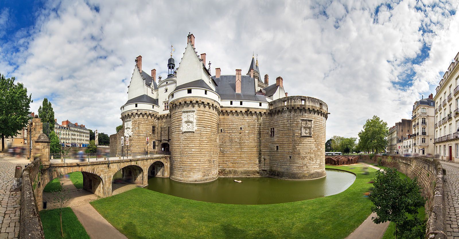 Schloss der Herzöge der Bretagne in Nantes
