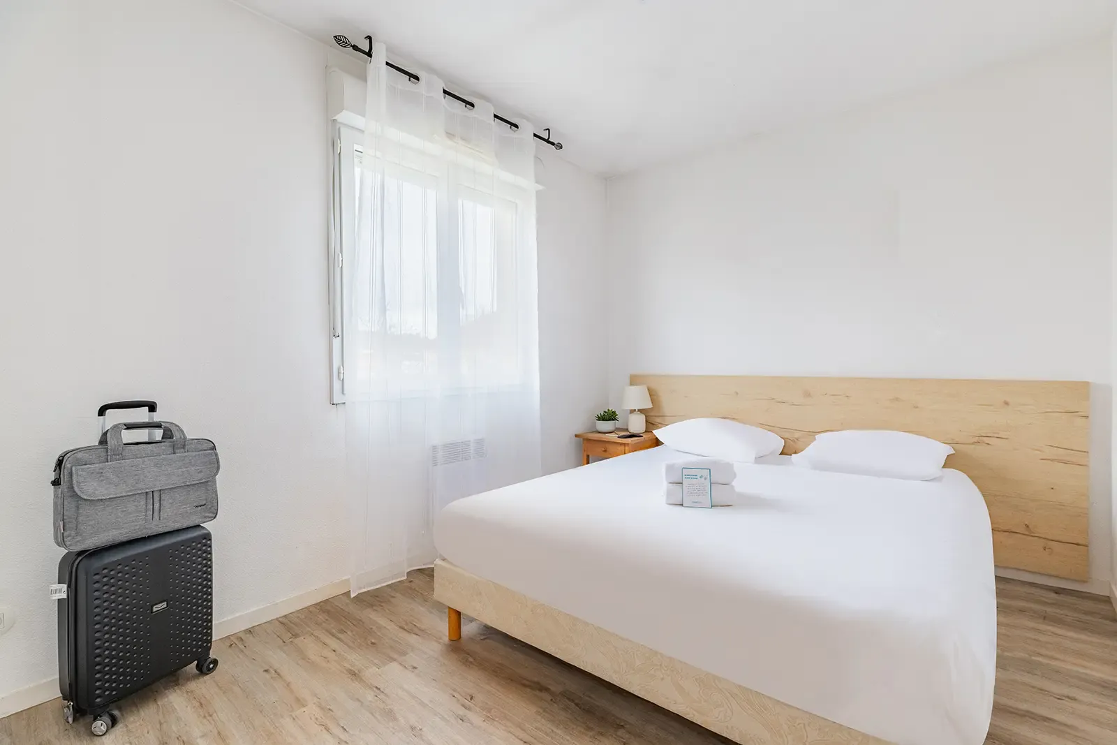 Appart’City Zimmer Dijon mit Doppelbett