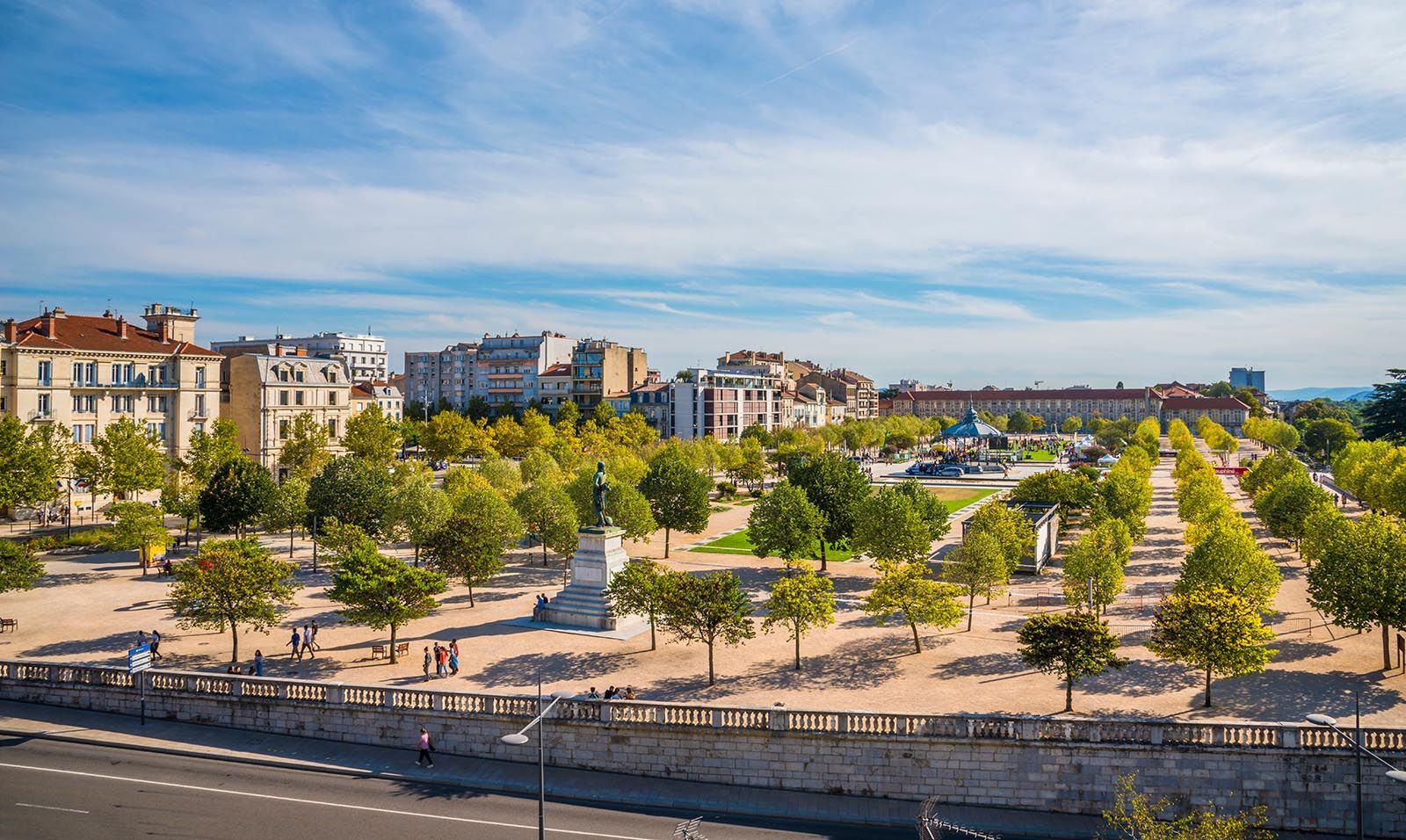 Champ-de-Mars-Promenade in Valence