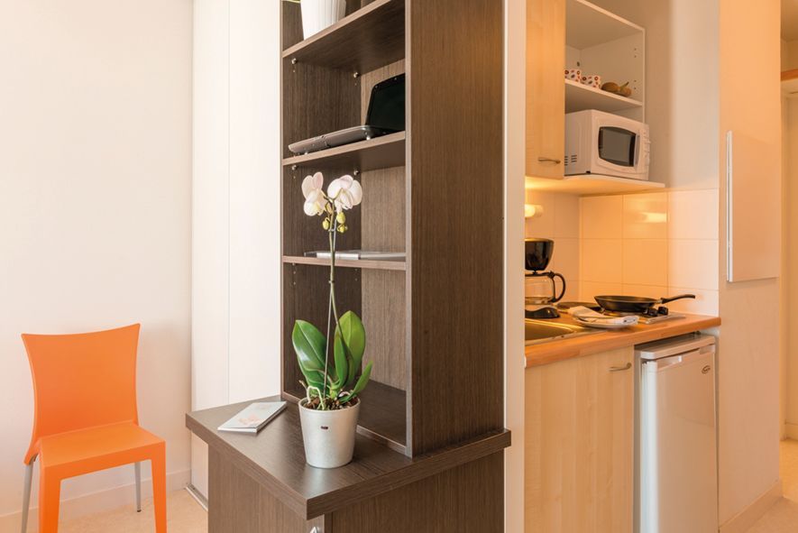 Küchenzeile Appart’City Nantes Saint-Herblain