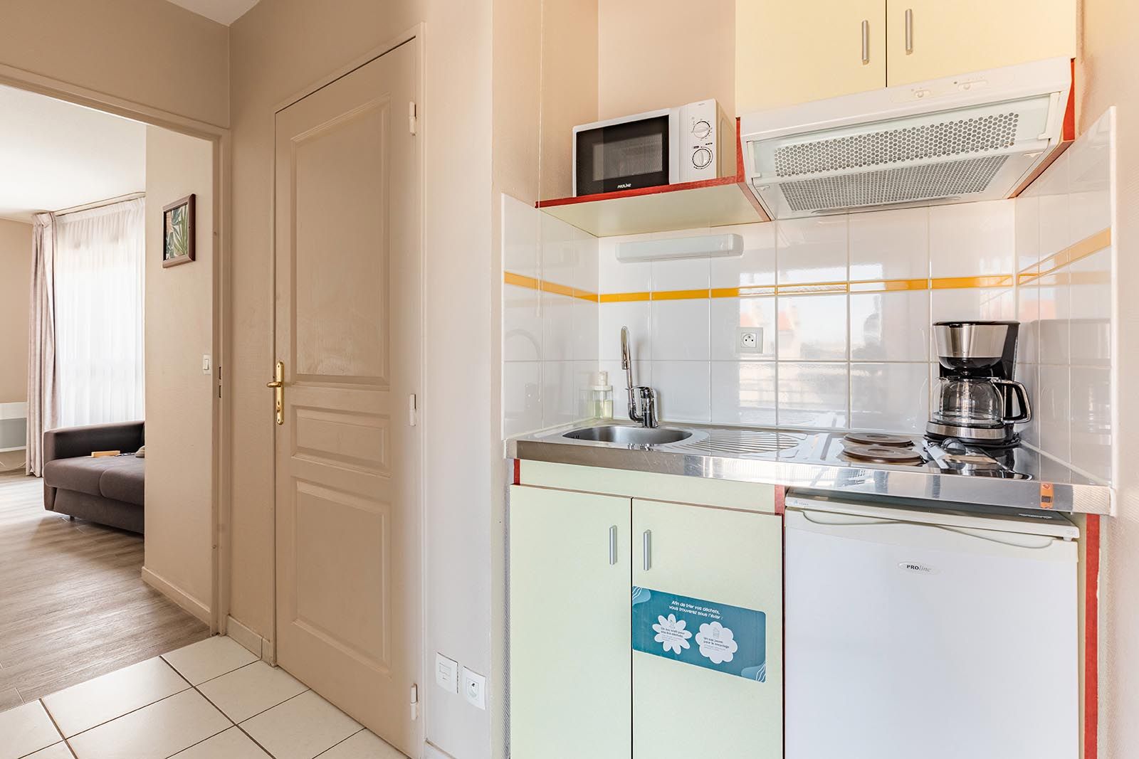 Funktionale Küchenzeile Appart’City Lyon Villeurbanne