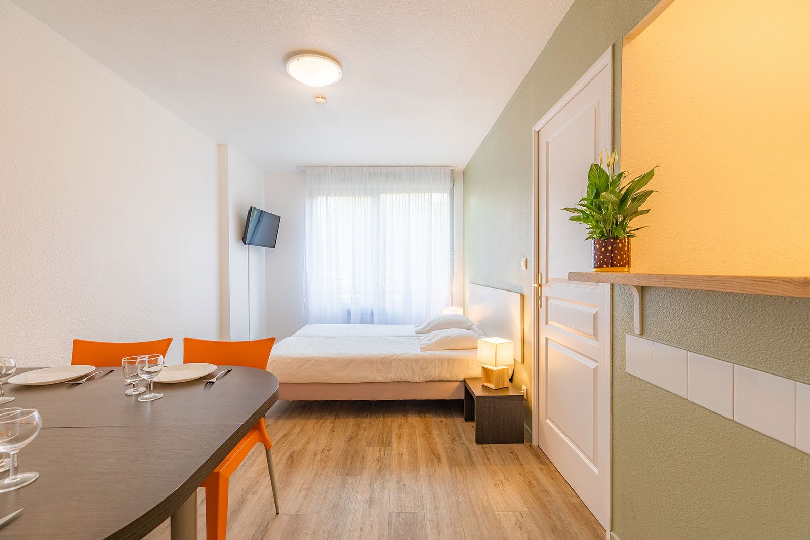 Studio Appart’City Bourg-en-Bresse avec coin repas