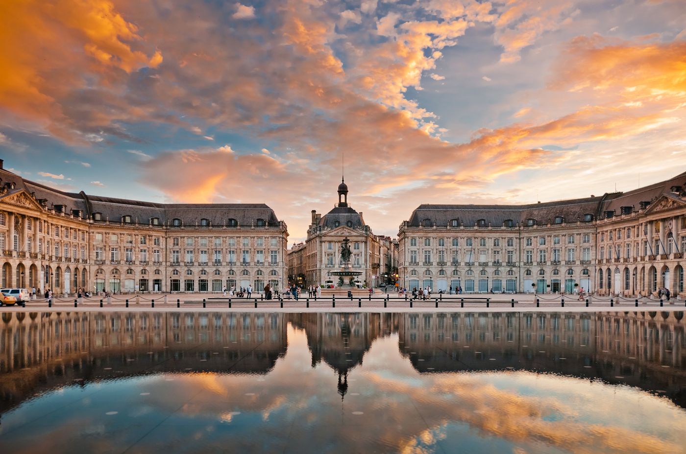 Place de la Bourse in Bordeaux