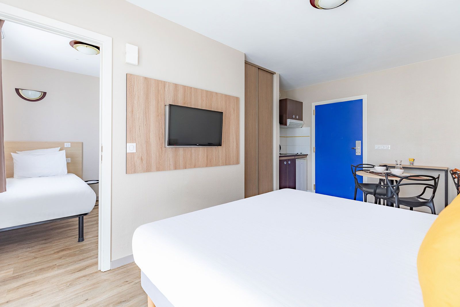 Zimmer eines Appart’City in Arlon